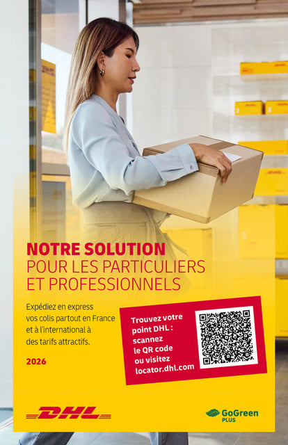 DHL Express (Maison de la Presse MARSEILLE 5 - NAP) - Envoi colis 2
