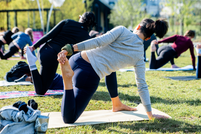 Yoga in the Park 1