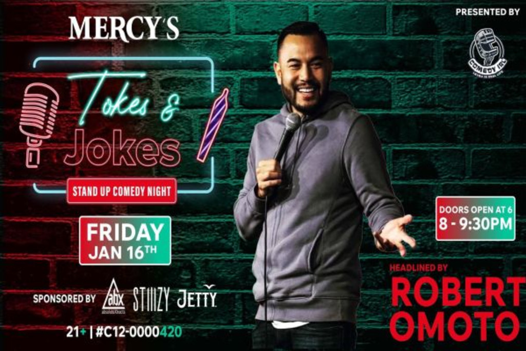 Tokes and Jokes Stand Up Comedy Night Friday 1