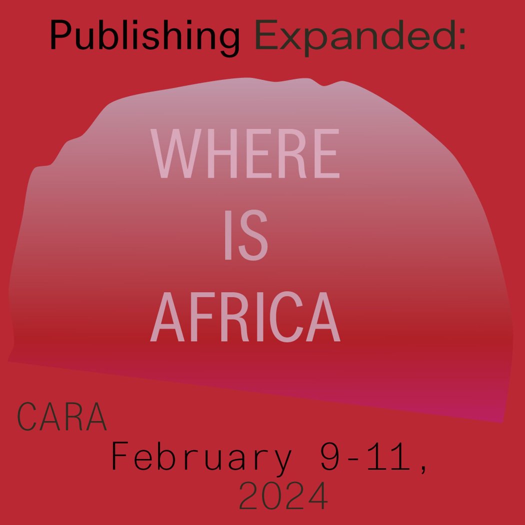 Publishing Expanded: Where Is Africa 1