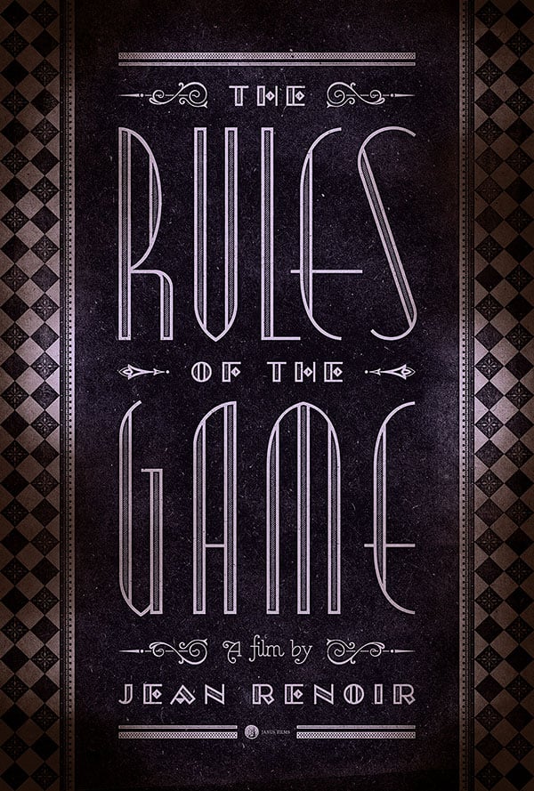 Movies at the Morgan | The Rules of the Game (1939) 1