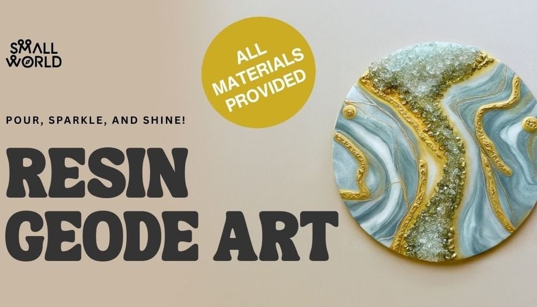 Resin Geode Art 1