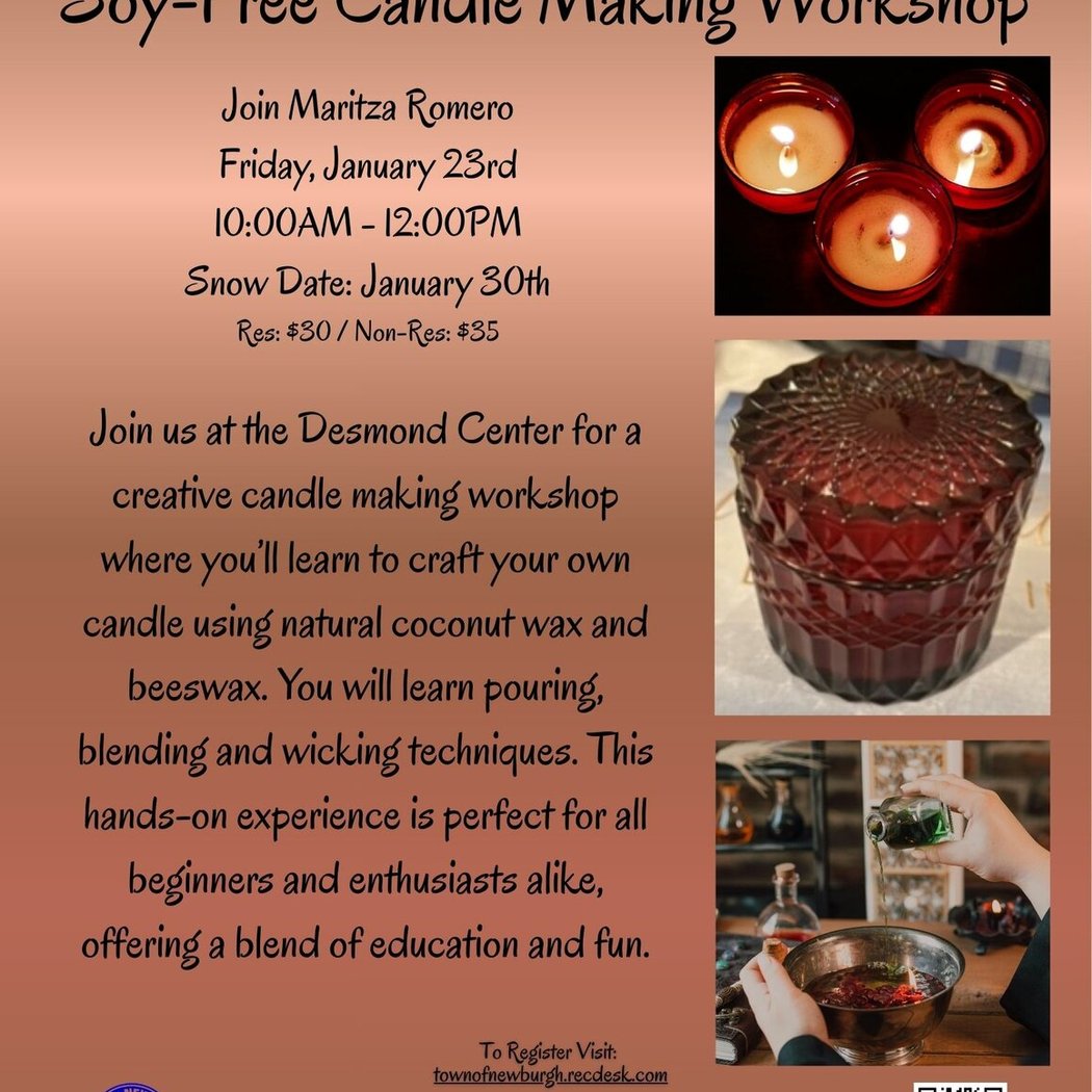 Soy-Free Candle Making Workshop 1