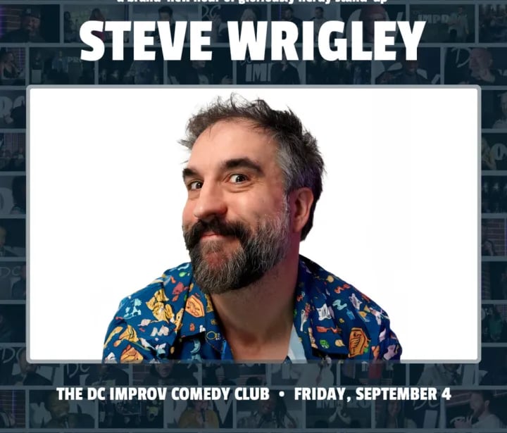 Steve Wrigley: a brand‐new hour of gloriously nerdy stand‐up