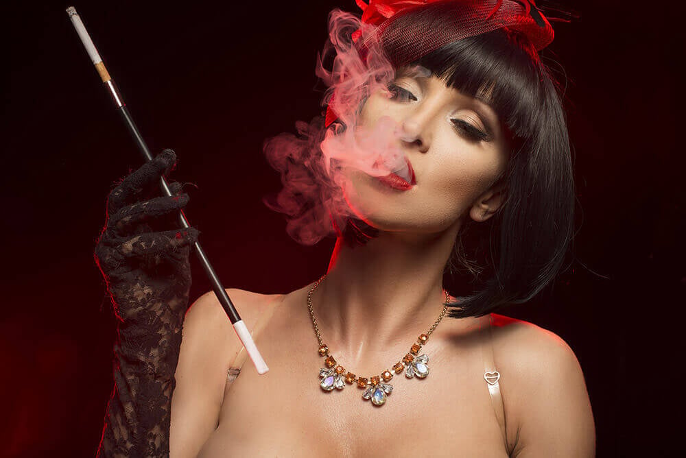 Red Velvet Burlesque & Cabaret Dinner Show NYC 1