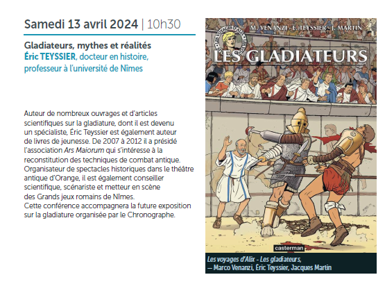 Gladiateurs, mythes et réalités 1
