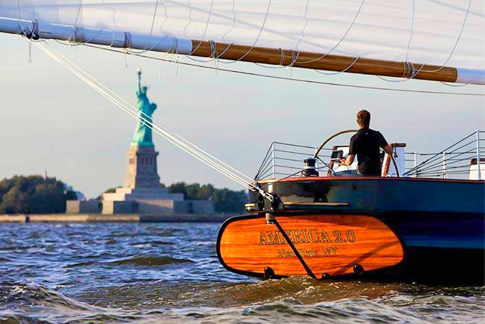 NYC Statue Day Sail aboard Adirondack 1