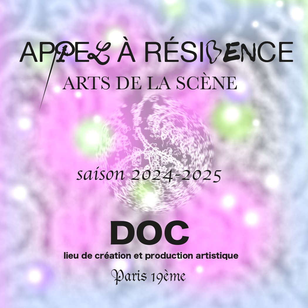 Appel à résidences Arts de la scène 1