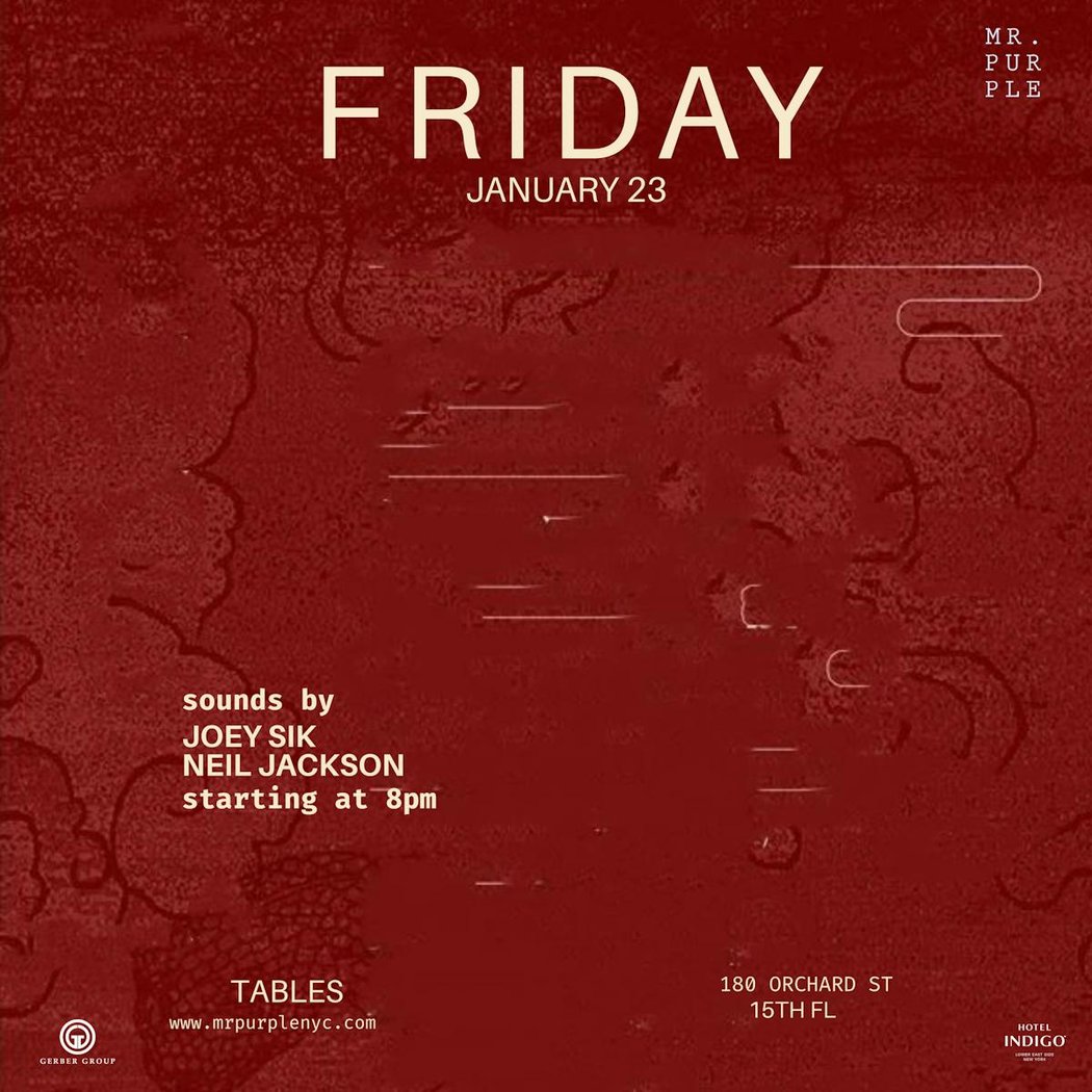 FRIDAY, JANUARY 23RD - NIGHT 1