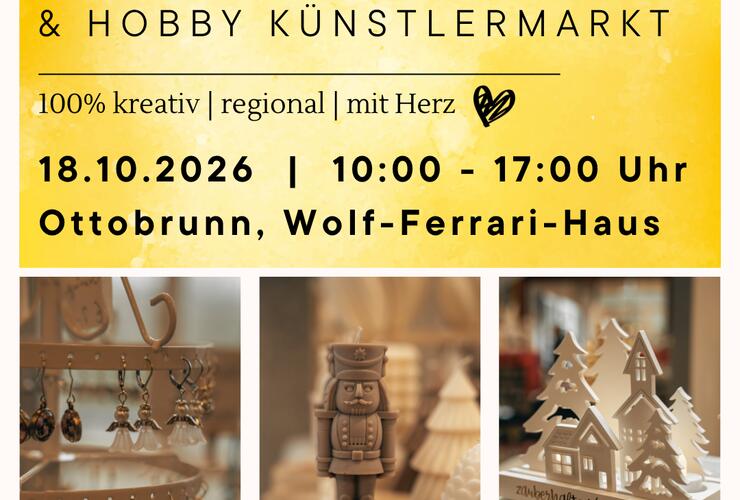 Kunsthandwerker- & Hobby-Künstlermarkt im Wolf-Ferrari-Haus 1