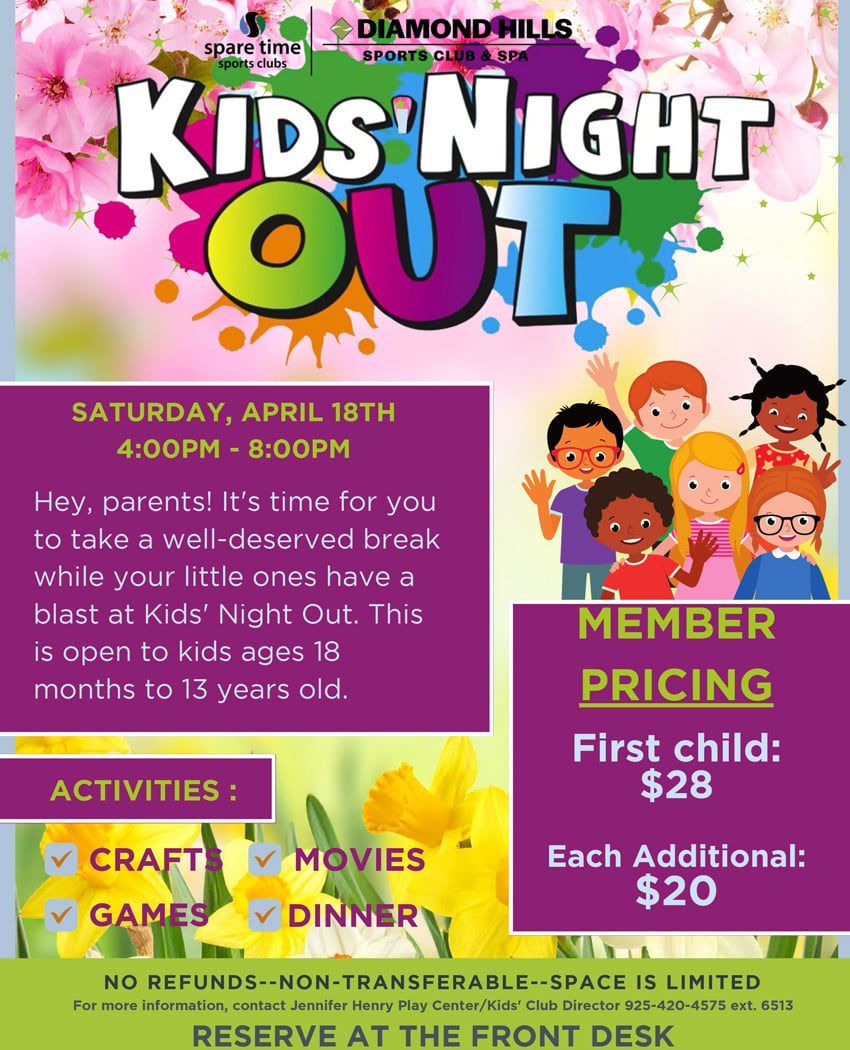 Diamond Hills Upcoming Events 1