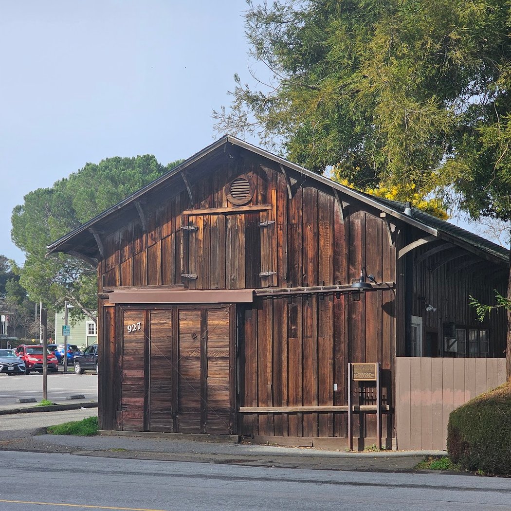 Novato's First Railroad Station Plaque 3