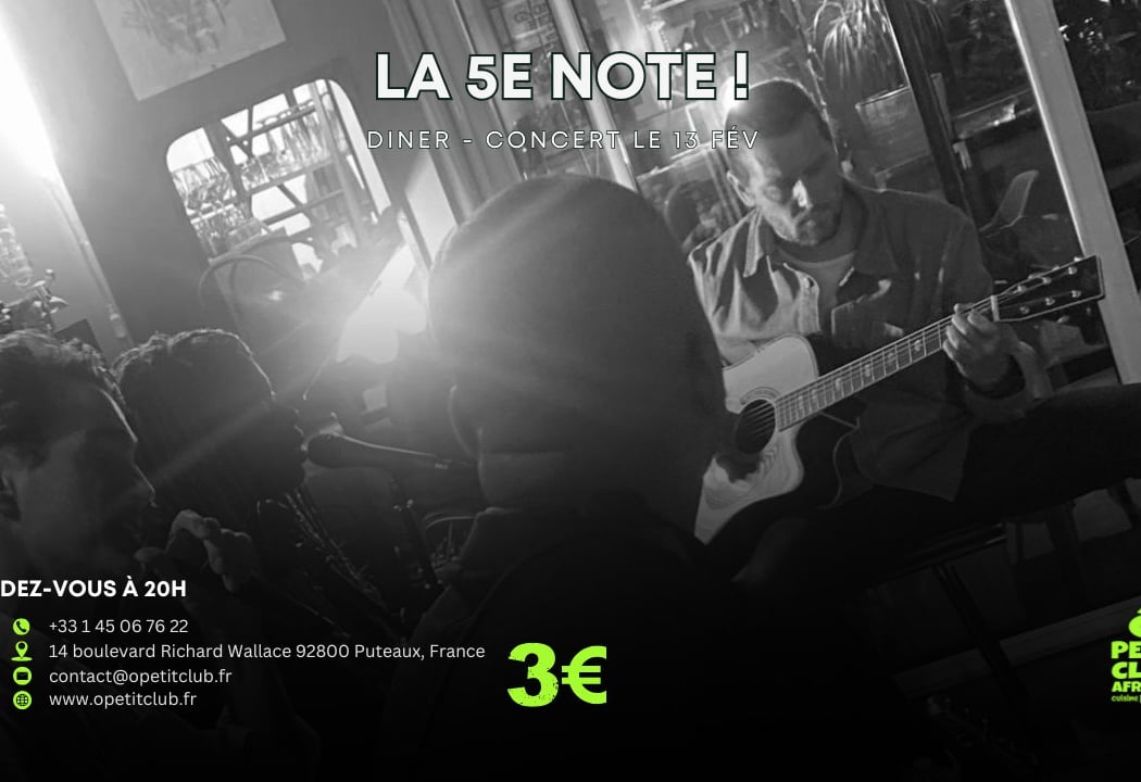 Vendredi musical avec La 5e Note 1