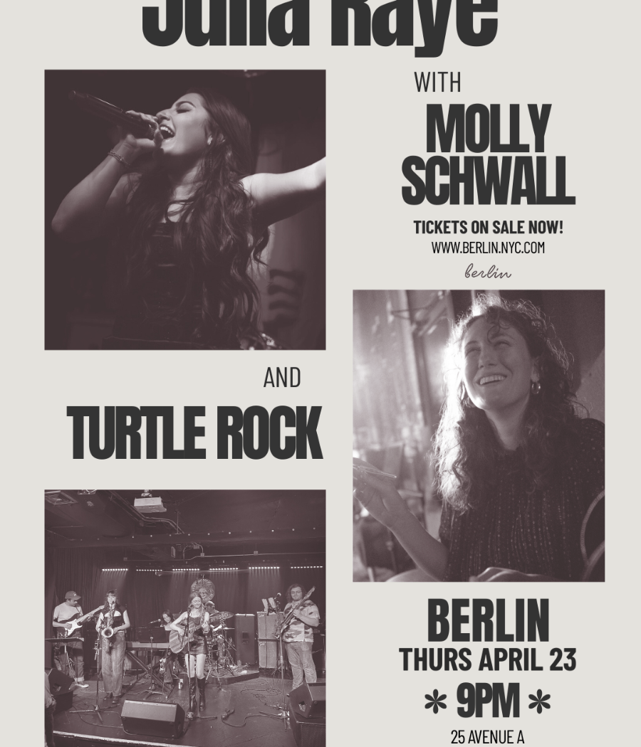 Julia Raye | Molly Schwall | Turtle Rock 1