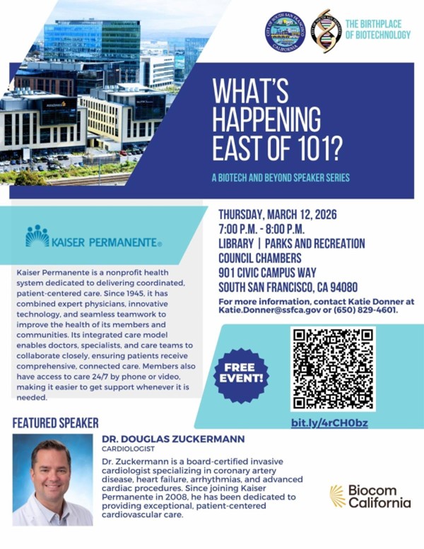 What's Happening East of 101? Speaker Series ft. Kaiser Permanente 1