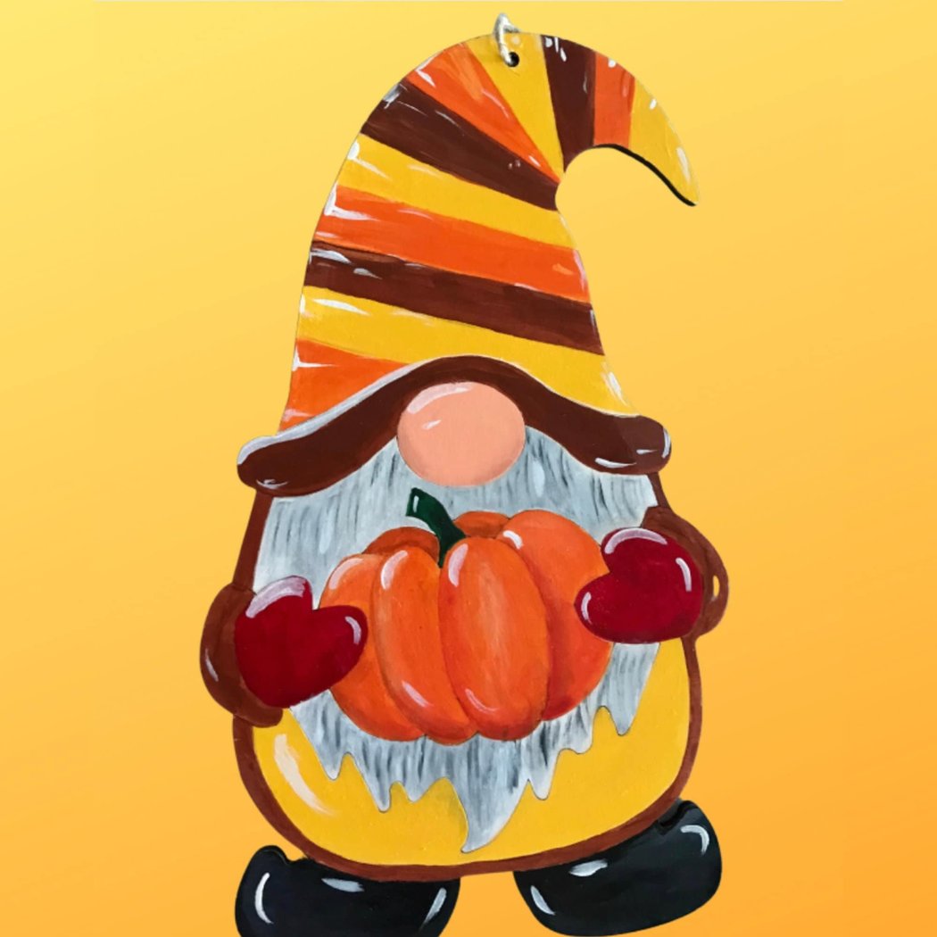 Fall Pumpkin Gnome 3