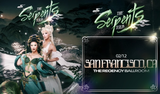 Nymphia Wind and Plastique Tiara - The Serpents Tour 2