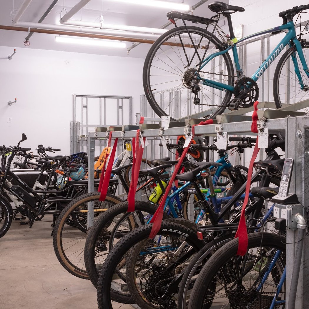 Berkeley BART Bike Station 1