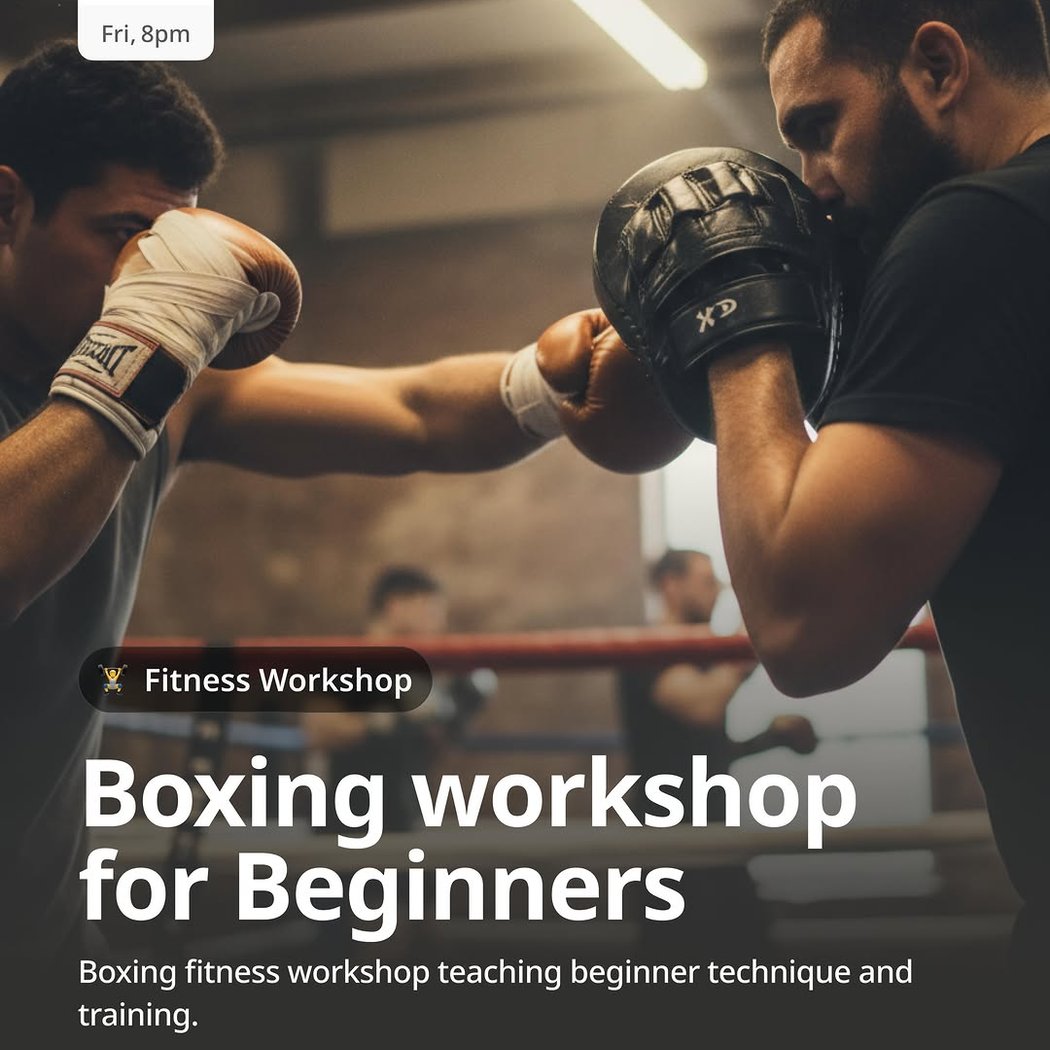 Boxing Workshop for Beginners 1