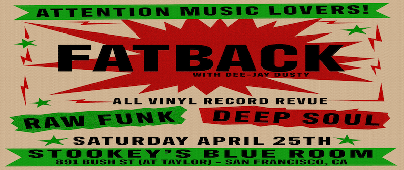 Free Funk & Soul Vinyl Night w/ DJ Dusty 1