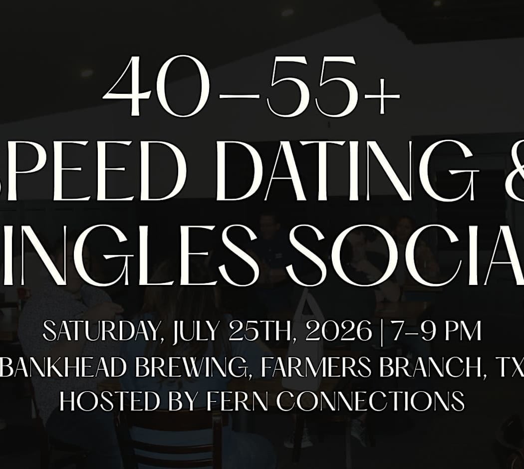 Speed Dating + Singles Social 1