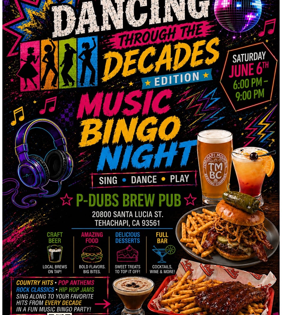 Music Bingo Night 1