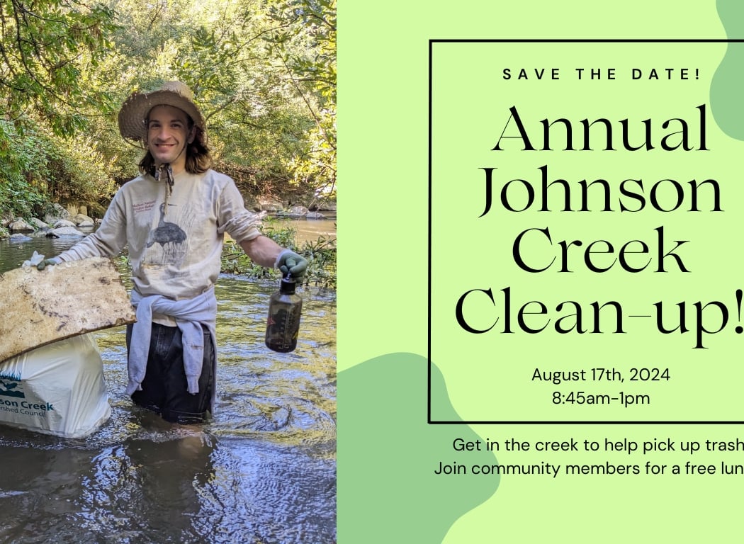 Annual Johnson Creek Clean-Up 2