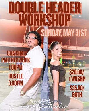 Glendale Workshop: Cha Cha Partnerwork