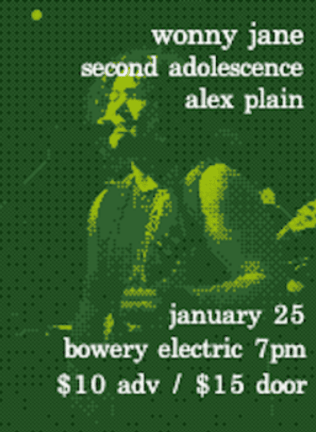 Wonny Jane • Second Adolescence • Alex Plain 1