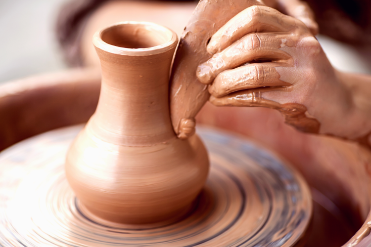 Pottery on the Wheel 1