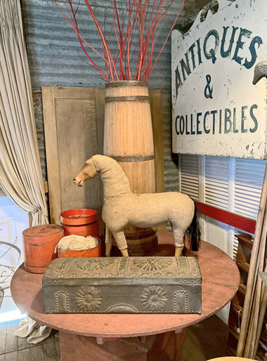 Saving Grace Antiques is open the first Friday, Saturday, and Sunday of each month from 11:00 to 4:00 pm. 1