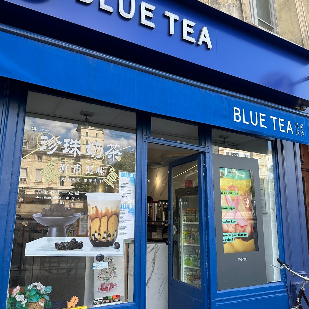 Blue tea Saint-Michel 4