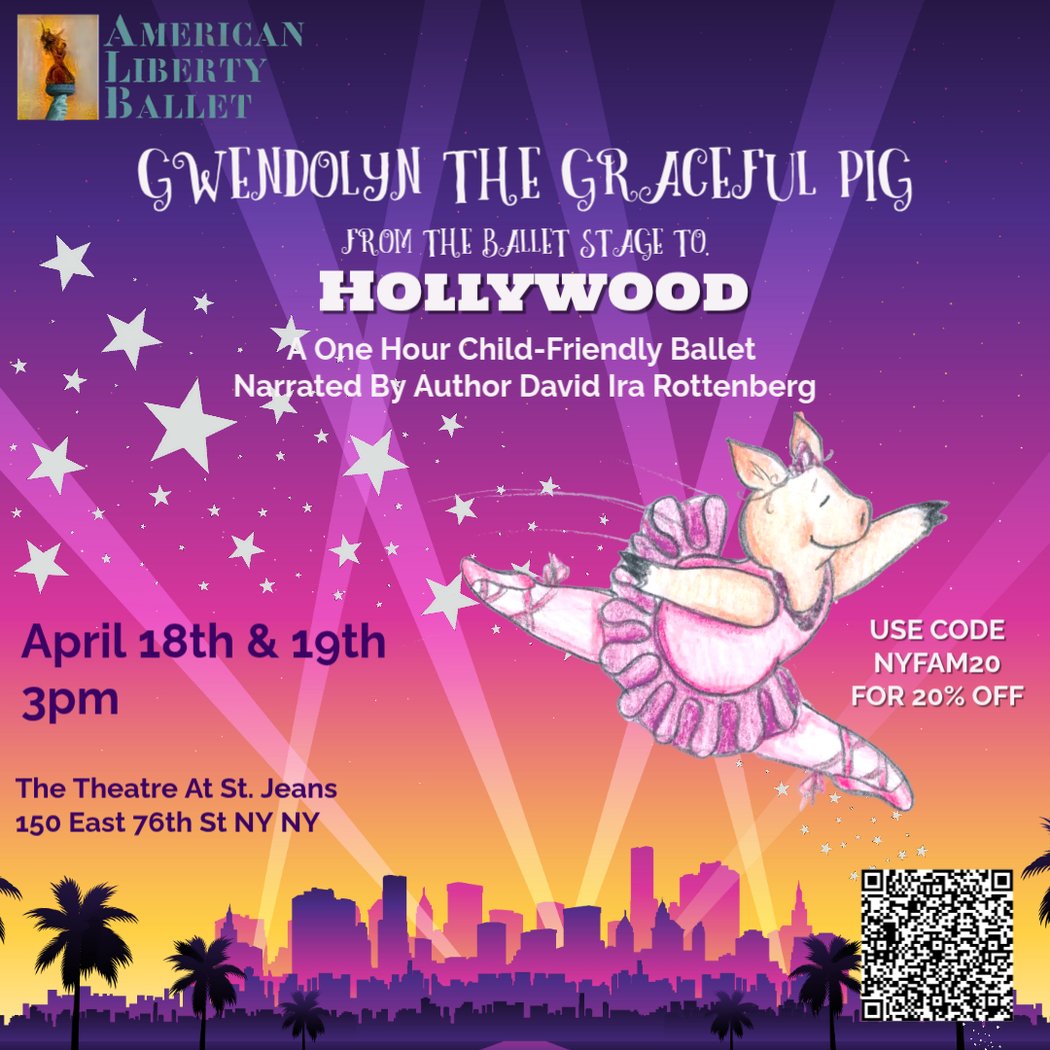 Gwendolyn The Graceful Pig: From The Ballet Stage To Hollywood 1
