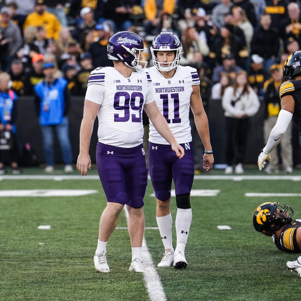 Northwestern University Football vs. Iowa Hawkeyes 1