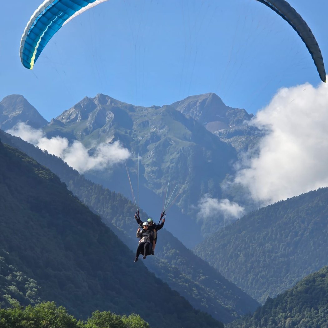 Parapente Luchon - JPFly - Atterrissage Parapente 1