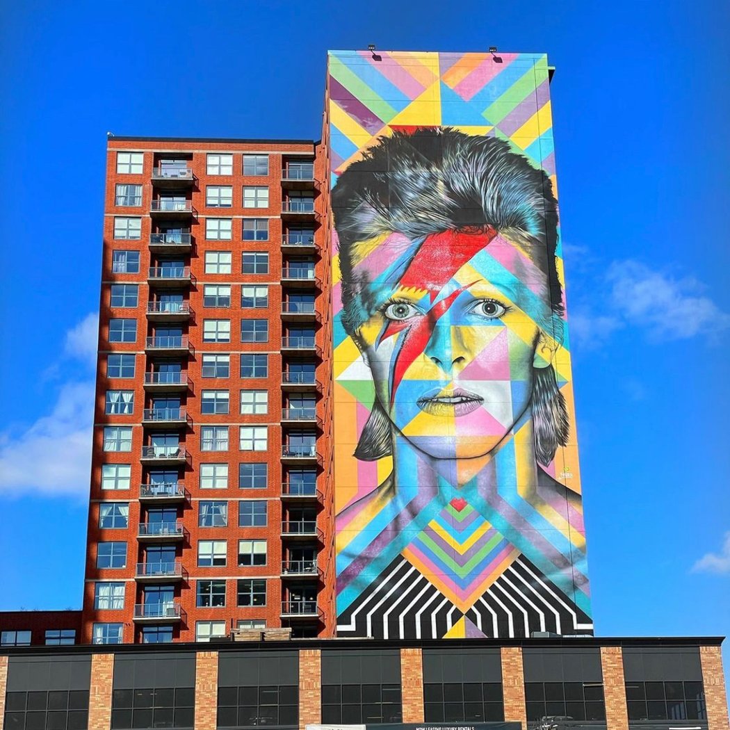 Kobra's "Ziggy Stardust" Mural 1