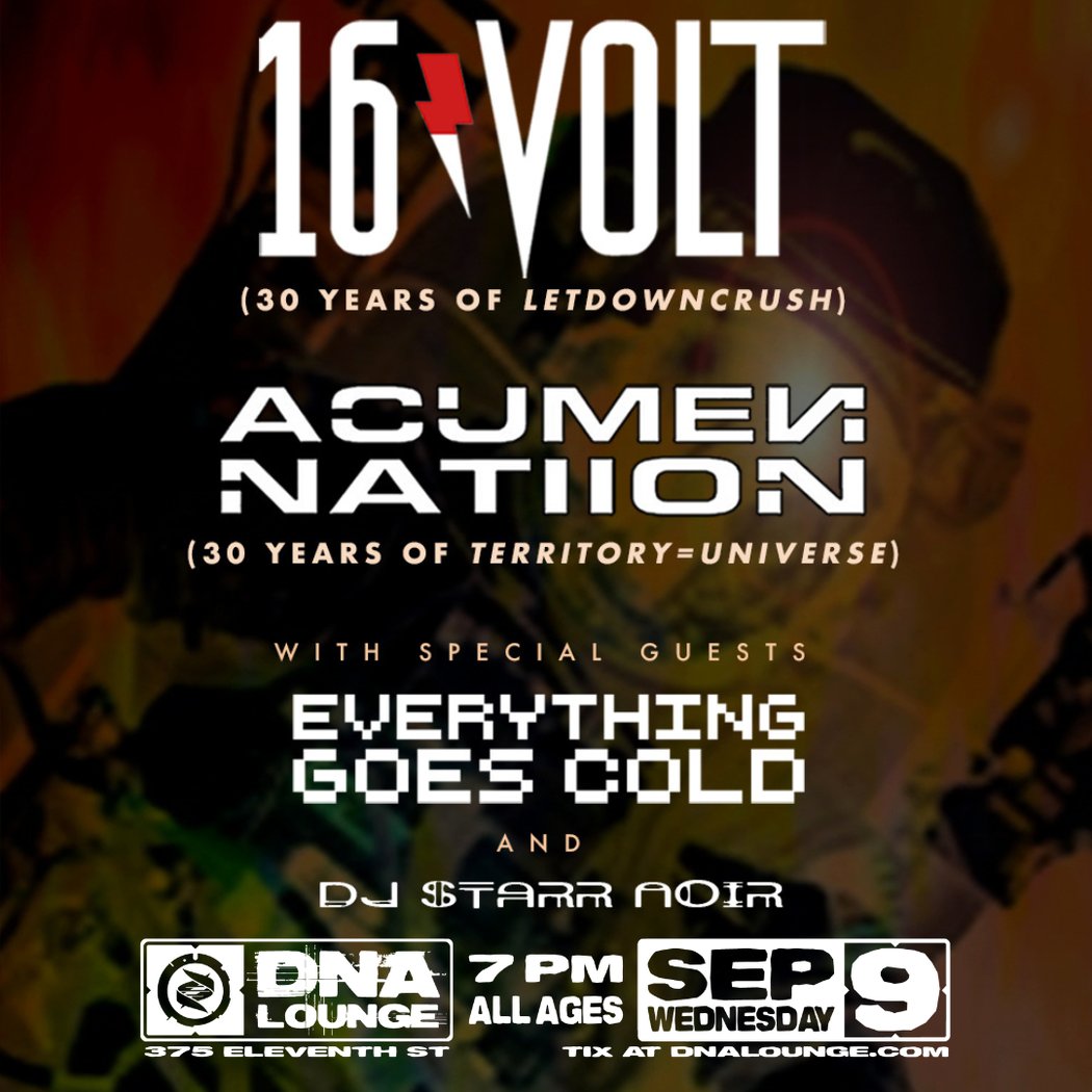 16 Volt + Acumen Nation