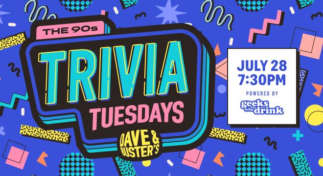 Trivia Tuesdays: 90's Edition 1