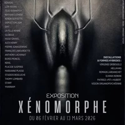 L'exposition Xénomorphe 1