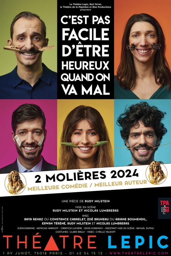 C'est pas facile d'être heureux quand on va mal 1