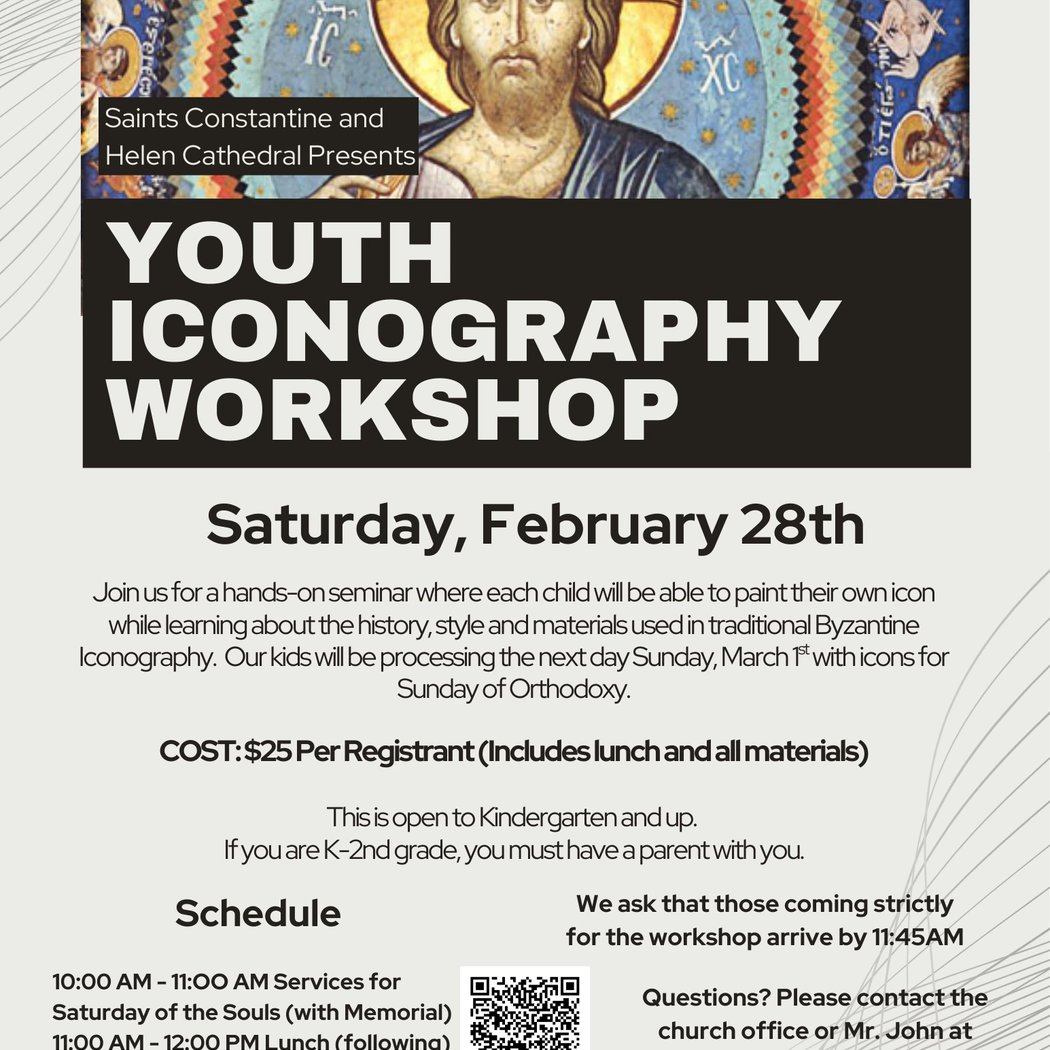 Youth Iconography Workshop 1
