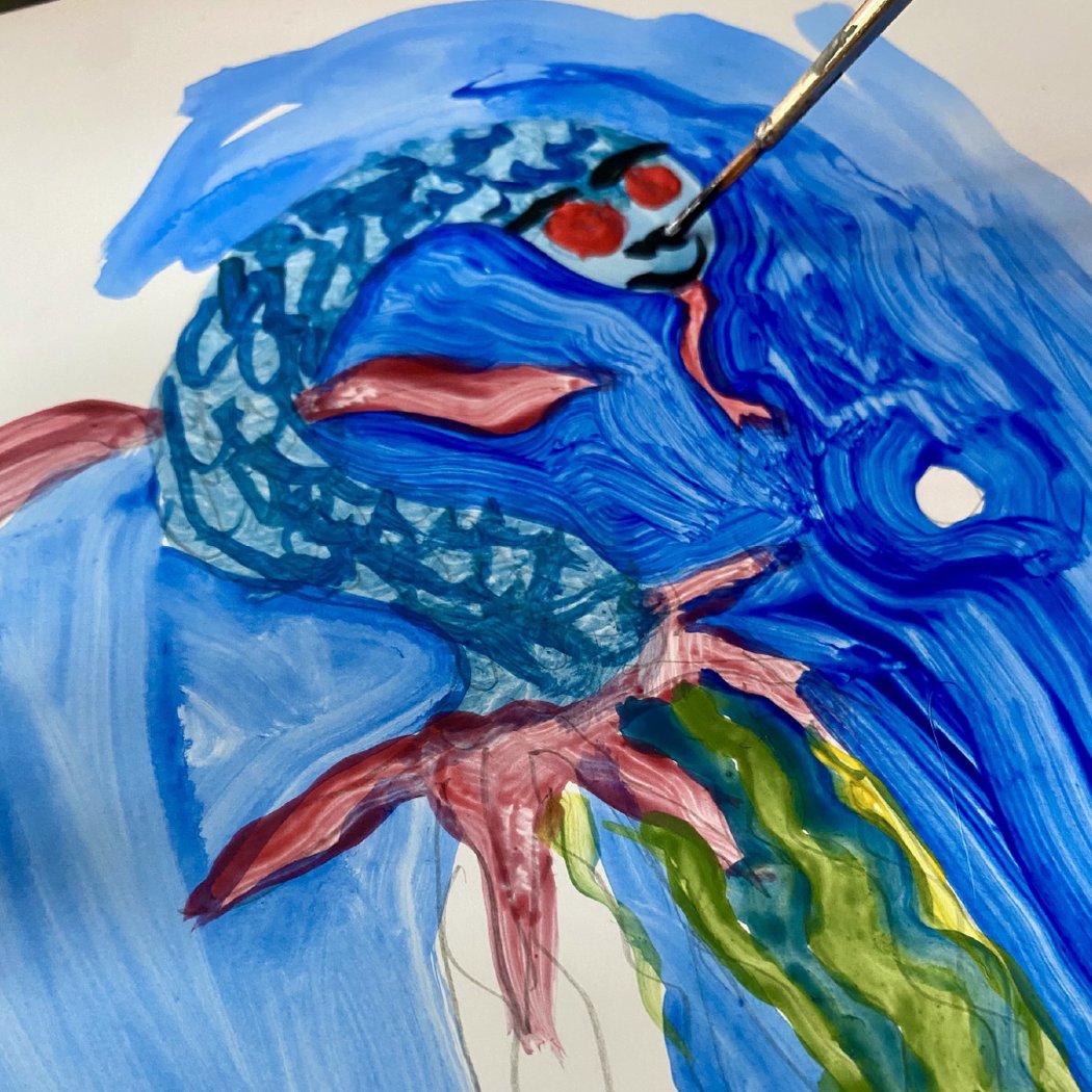 L’heure créative – Bestiaire imaginaire sous-marin 1