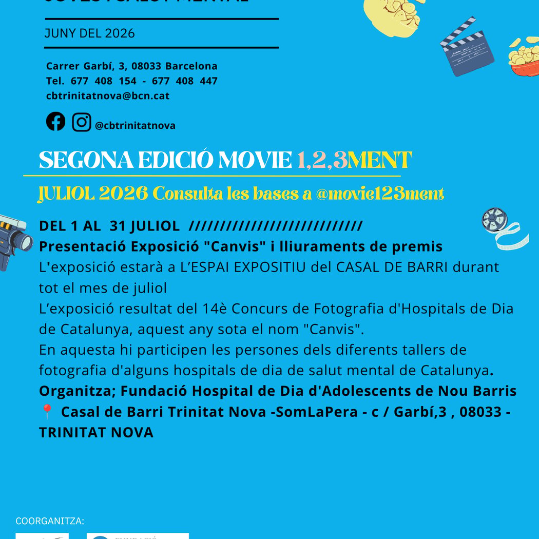Presentem la segona edició del concurs de curtmetratges joves i salut mental