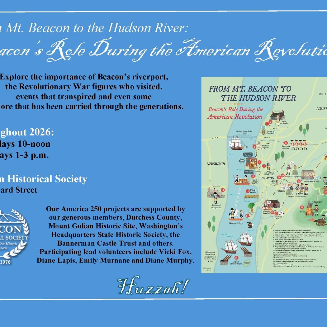 From Mt. Beacon to the Hudson River: Beacon During the American Revolution
