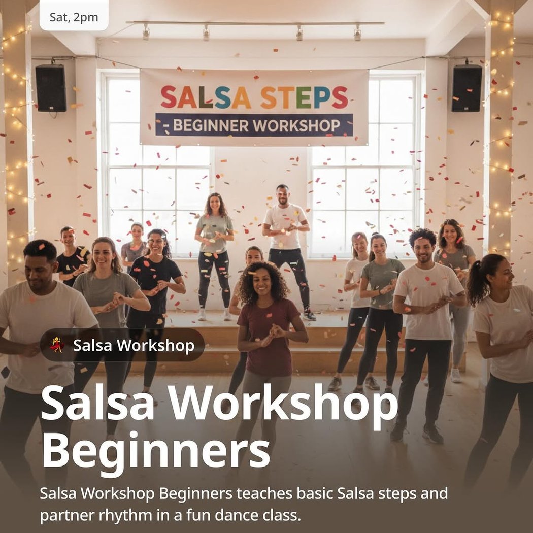 Salsa Workshop (Beginners) 1