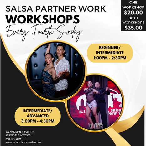 Salsa Partner Work Workshops 1