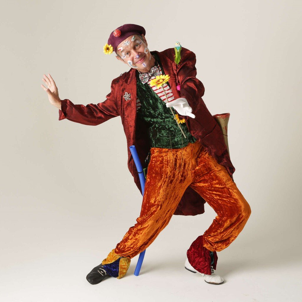 Jyjou* : clown, mime, magie, ballons et Fleur 1