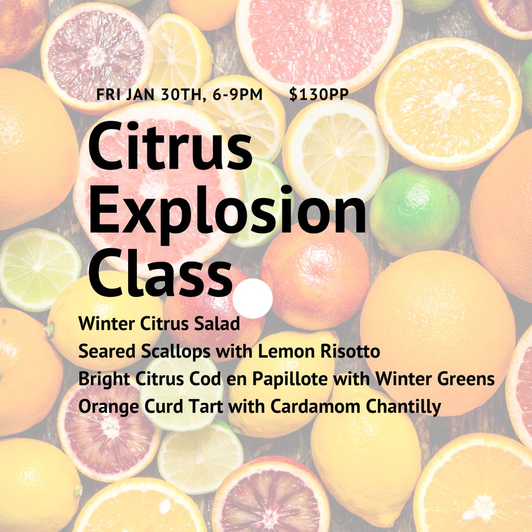 Citrus Explosion Cooking Class 1