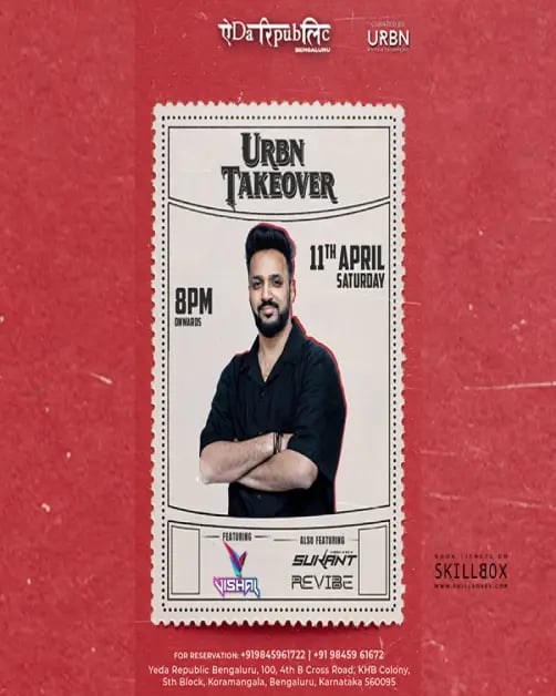 URBN TAKEOVER FT. DJ VISHAL 1