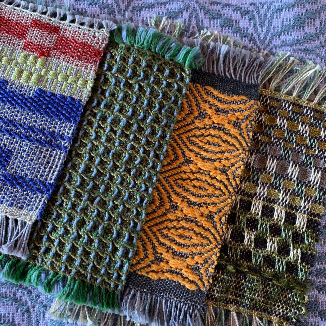 8-week Basic Loom Weaving & Double Weave 3